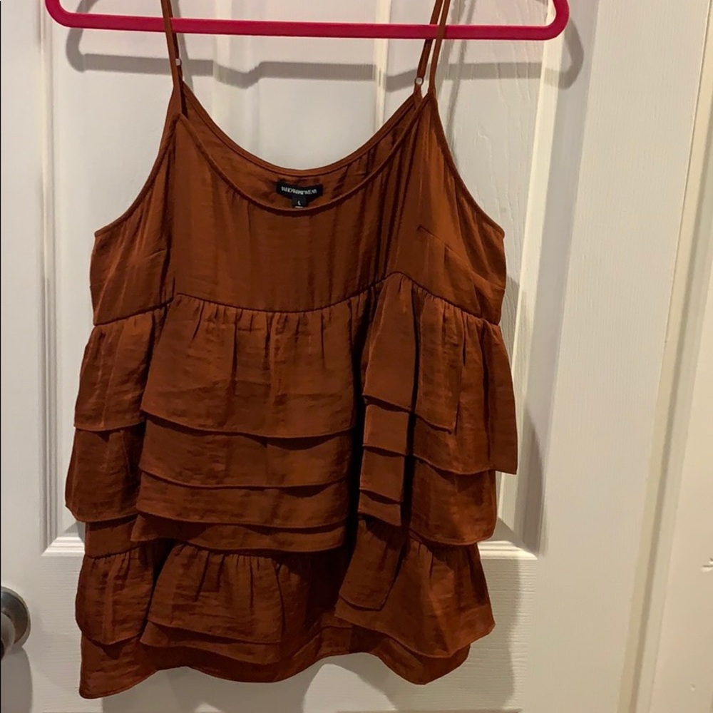 Women's Silk Tank Top Sleeveless Blouse size L